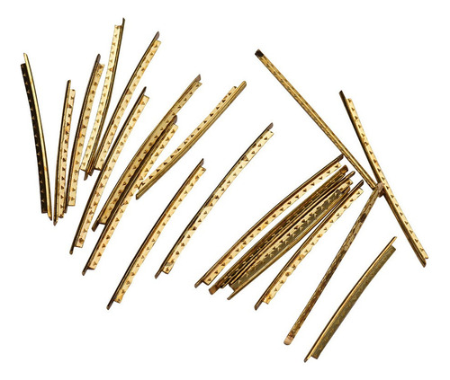 20pcs 2.0mm Latón Guitarra Traste Alambre Fretwires Para