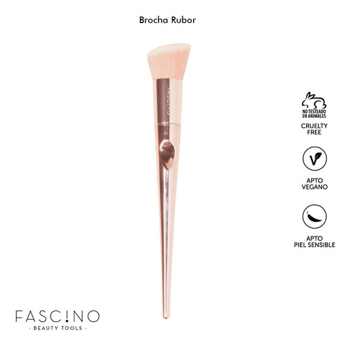 Imagen 7 de 10 de Brochas Pinceles Maquillaje Set Fascino Riñonera Belt Bag