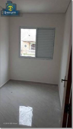 Cobertura À Venda, 114 M² Por R$ 419.000,00 - Vila Camilópolis - Santo André/sp - Co1608