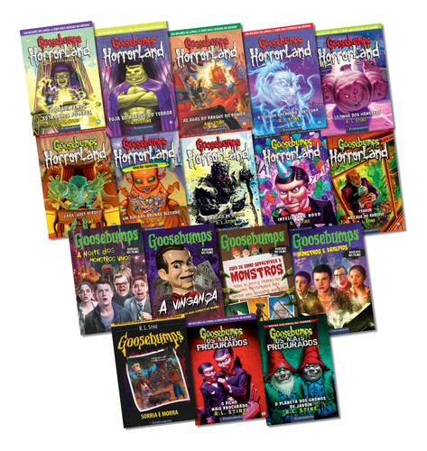 Kit Goosebumps - 50 Livros, De R. L Stine. Editorial Fundamento Em Português