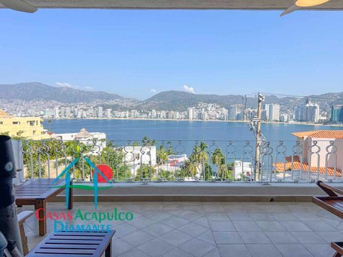 Cad Cantaritos 3. ¡vistas De Impacto En Acapulco! Residencia De Lujo Con Terraza Frente Al Mar