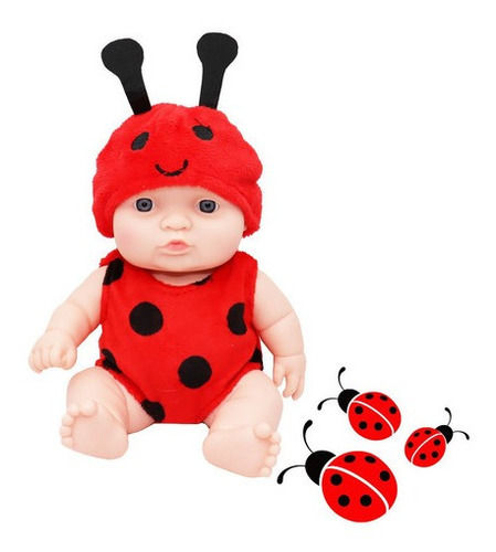 Muñeco Bebe Niñas Mi Baby Infantil Juguete Pijama Mariquita