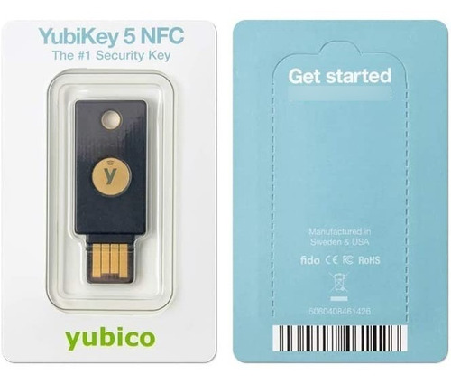 Imagen 4 de 4 de Yubico Yubikey 5 Nfc Usb-a Llave De Autenticación Factura A