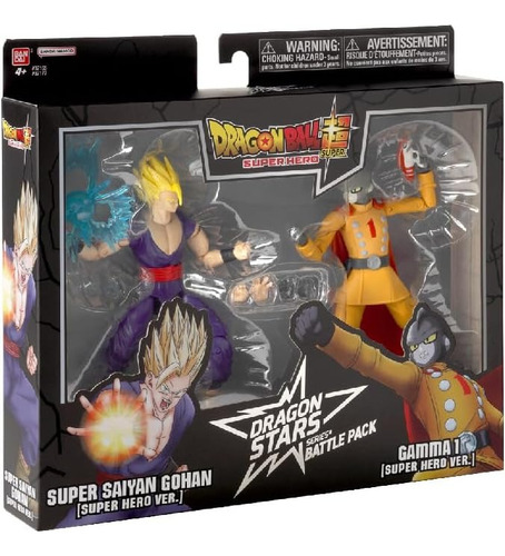 Dragon Stars - Super Saiyan Gohan Vs Gamma 1 (super Hero)