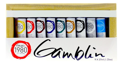 Gamblin  Juego Exclusivo De Colores Al Óleo