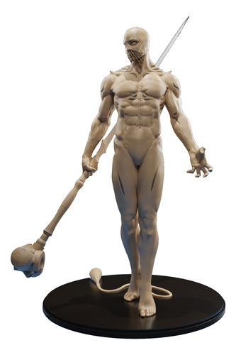 Shingeki No Kyojin Warhammer Titan Archivo Para Impresión 3d (Usado)