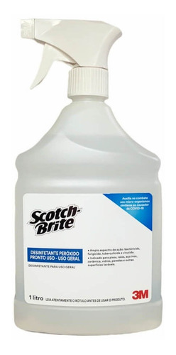 Desinfetante 3m Scotch-brite Peróxido Pronto Uso Limpeza