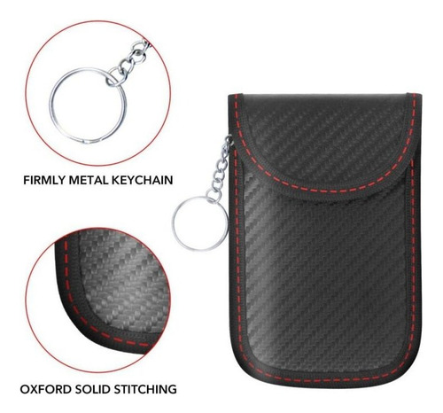 Funda Para Tarjetas Faraday, Llaves De Coche, Bloqueador De