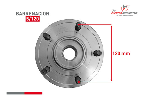 Kit Mazas Balero Delanteras Promaster 3500 2020 Abs