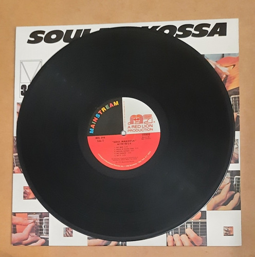 Lp Afrique / Manu Dibango- James Brown (Usado)