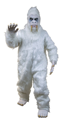 Imagen 1 de 1 de Disfraz Yeti Hombre De Nieves Halloween Terror
