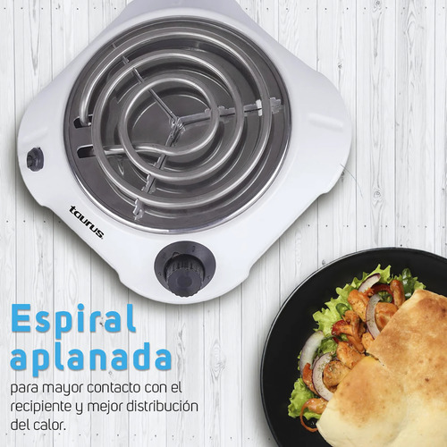 Parrilla Eléctrica Taurus Alpha Control De Temperatura 700w