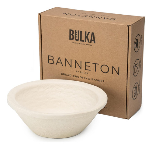 Bulka Banneton Cesta Para Prueba De Pan Pulpa De Madera De A