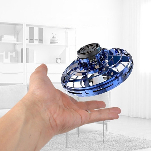 Imagen 8 de 9 de Mini Drone Para Niños Juguete De Pelota Voladora Ovni