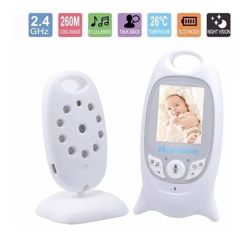 Monitor Bebe Camara  Inalambrica Vision Nocturna + Envio