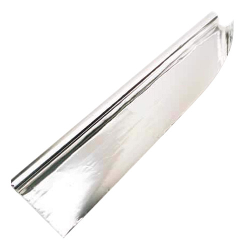 Rollo Papel Aluminio Plata Repujado Manualidades 1m Mylin 1p