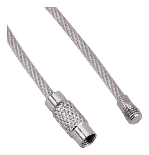 60 Piezas Llavero Con Anillo De Alambre De Acero Inoxidable