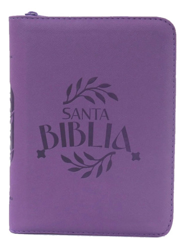 Biblia Reina Valera 1960 Uva Flexible Con Forro Mediana