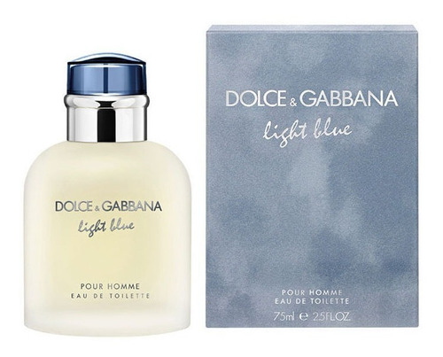 Perfume Dolce & Gabbana Light Blue Edt 75ml Hombre Original