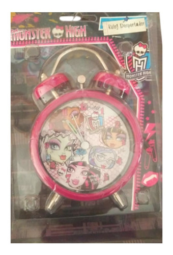 Reloj Despertador Monster High Plumitaa Off