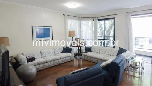 Imagem 1 de 15 de Apartamento Amplo De 190m², 4 Quartos E 2 Vagas No Jd Paulista - Apa4334