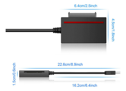 A Adaptador Usb 3.0 A Lector De Tarjetas Cfast Y Disco Duro
