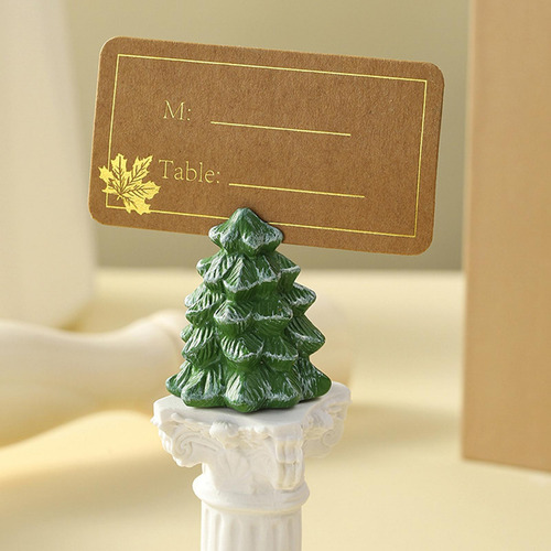 4 X 6xmini Portatarjetas Para Árbol De Navidad, 4 Piezas