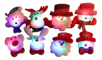 Comprar 8 Broches Luminosos Navideños Para Accesorios Infantiles