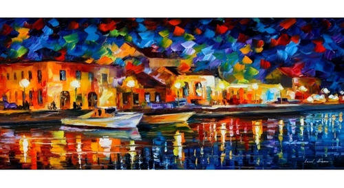 Poster Foto Impressão 55x100cm Obra Leonid Afremov Arte #5