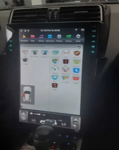 Imagen 3 de 4 de Radio Android Toyota Prado 2018-2020 32gb 16 Pulgadas