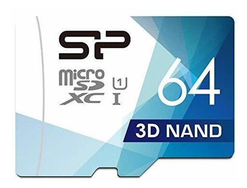 Tarjeta Microsd 64gb Silicon Power Con Adaptador