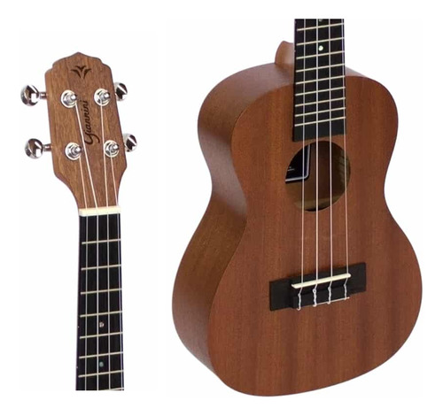 Ukulele Giannini Concert Acustico Sapele Satin Guk 23 + Capa