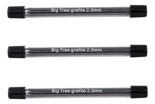 Grafite 2.0mm Hb Cis Bigtree Kit De 3 Estojos Com 6 Unidades
