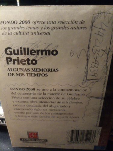 Algunas Memorias De Mis Tiempos (Usado)