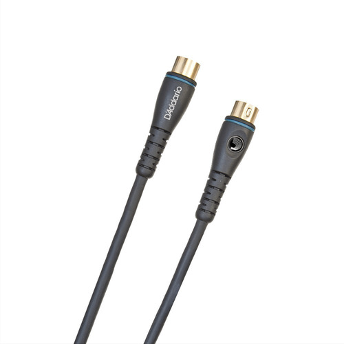 Imagen 4 de 4 de Cable Daddario Pw-md-10 Midi 5 Conectores Dorados 3 Metros