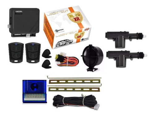 Kit Trava Eletrica + Alarme Montana Sport - Conquest 2 Porta