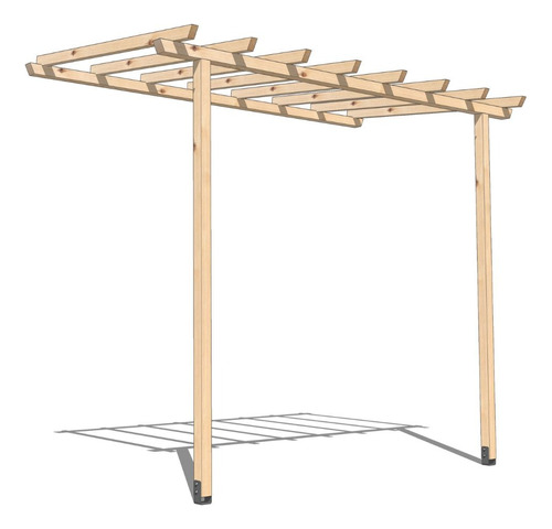 Pergola / Cobertizo Madera Modelo Clasico