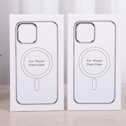 Funda Magnética Magsafe Transparente Para Iphone Iphone 15 Clear Case