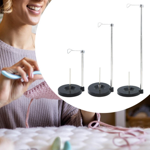Soporte De Carrete De Hilo Único Ajustable Para Máquina De