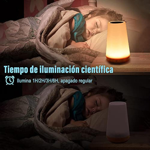 Qk Luz Noturna Com Controle Remoto E Textura Madeira