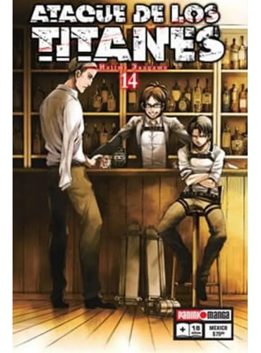 Manga Ataque De Los Titanes Vol. 14 (panini Méx)