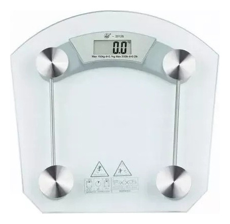 Balanza Digital Peso Personal De Baño Vidrio Templado 180 Kg