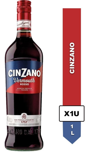 Aperitivo Cinzano Rosso 1 Litro Vermouth Americano