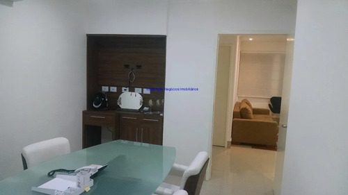 Imagem 9 de 10 de Conjunto Comercial 116m², 02 Banheiros. Condomínio Com Recepção E Segurança 24hrs. Excelente Localização Á 2 Minutos Andando Para A Estação - 22022102 - 70620930