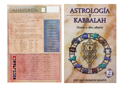 Libro Astrología Y Kabbalah + Guía Rápida De Astrología