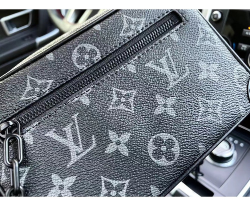 Bolsa Crossbody Louis Vuitton Negro Lisa Níquel Negro (Usado)