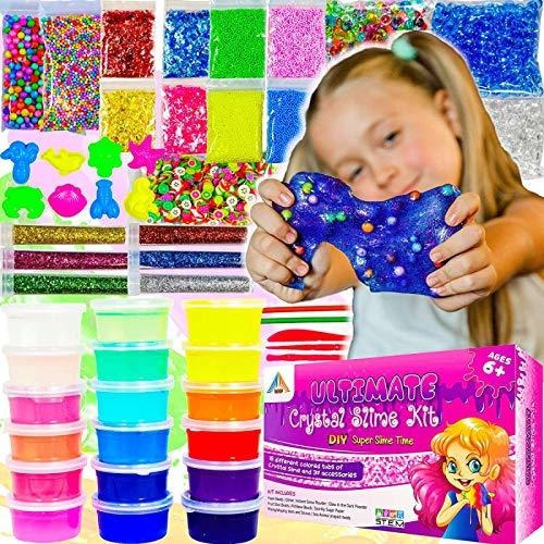 Ozbsp Cristal Slime Kit. Slime Provisiones. Diy Slime Csp1h