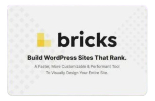 Tema Bricks Theme With Builder