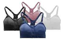 Comprar Pack X3 Corpiños Deportivos Con Cierre Bretel Fino Reg 334