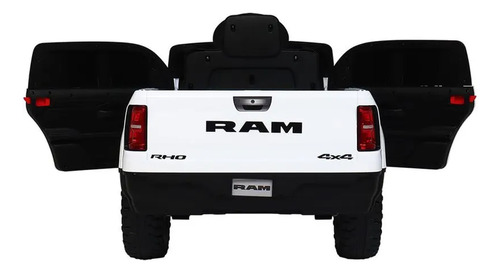 Carro Elétrico Infantil Dodge Ram Branco 12v 946101 Belfix